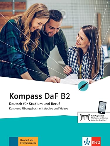 KOMPASS DAF B2 HYBRIDE-Kurs- und ?bungsbuch mit Audios und Videos