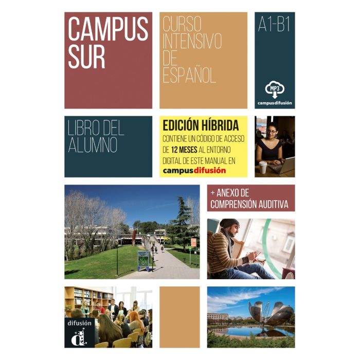 Campus Sur A1/B1 - Edici?n h?brida - Libro del alumno