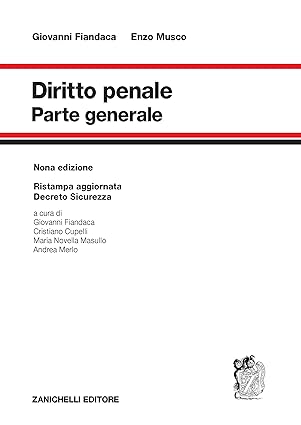 DIRITTO PENALE. PARTE GENERALE