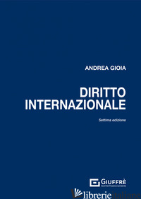 DIRITTO INTERNAZIONALE