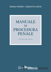 MANUALE DI PROCEDURA PENALE