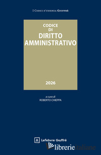 CODICE DI DIRITTO AMMINISTRATIVO