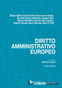DIRITTO AMMINISTRATIVO EUROPEO