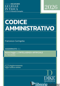 CODICE AMMINISTRATIVO POCKET 2026. CON AGGIORNAMENTO CODICE ONLINE