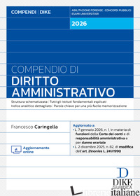 COMPENDIO DI DIRITTO AMMINISTRATIVO 2026. CON AGGIORNAMENTO ONLINE