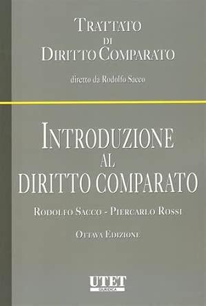 INTRODUZIONE AL DIRITTO COMPARATO VIII ED.