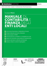 MANUALE DI CONTABILITA' E FINANZA DEGLI ENTI LOCALI. CON RISORSE ONLINE