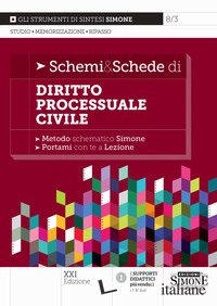 SCHEMI & SCHEDE DI DIRITTO PROCESSUALE CIVILE