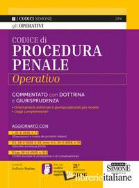 CODICE DI PROCEDURA PENALE OPERATIVO 2026. COMMENTATO CON DOTTRINA E GIURISPRUDE