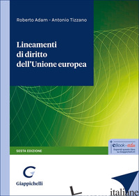LINEAMENTI DI DIRITTO DELL'UNIONE EUROPEA 2025