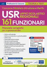 CONCORSO 161 FUNZIONARI MINISTERO ISTRUZIONE E MERITO. USR UFFICI SCOLASTICI REG