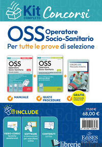 KIT COMPLETO CONCORSI OSS OPERATORE SOCIO-SANITARI