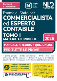 MANUALE ESAME DI STATO PER COMMERCIALISTA ED ESPERTO CONTABILE. MATERIE GIURIDIC