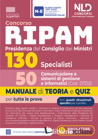 CONCORSO 130 RIPAM PRESIDENZA DEL CONSIGLIO DEI MINISTRI 50 SPECIALISTI COMUNICA