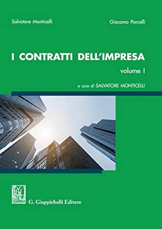 CONTRATTI DELL'IMPRESA (I). VOL. 1
