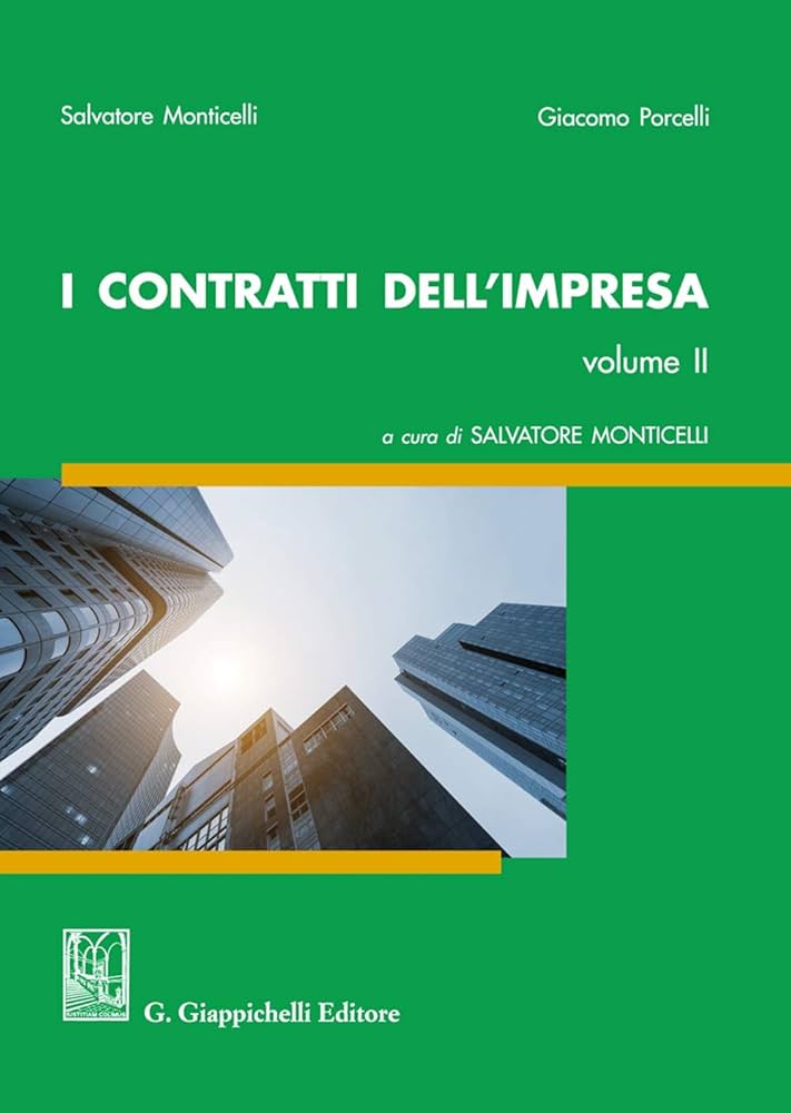 CONTRATTI DELL'IMPRESA (I). VOL. 2